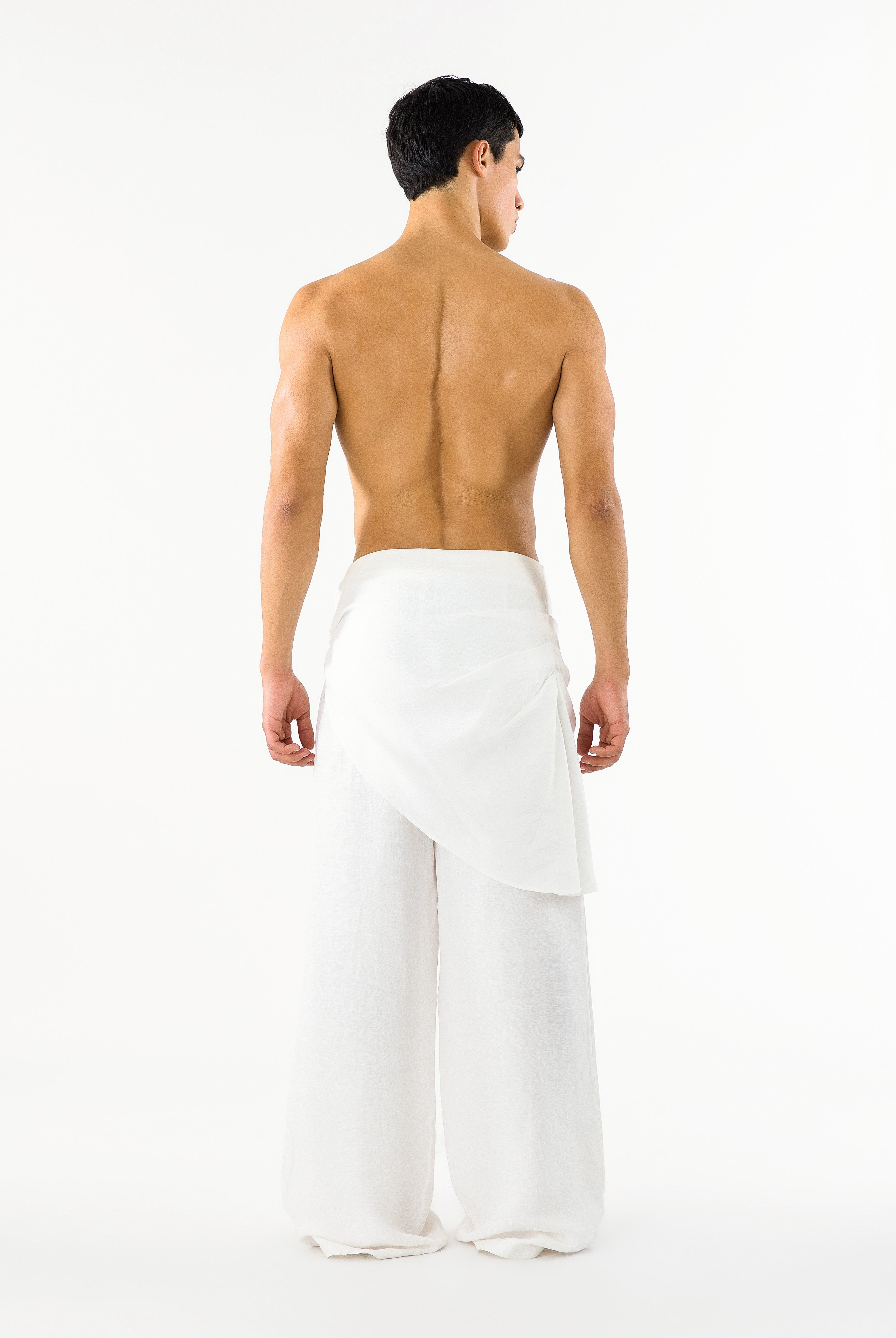 Lucile Pants Ivory Linen