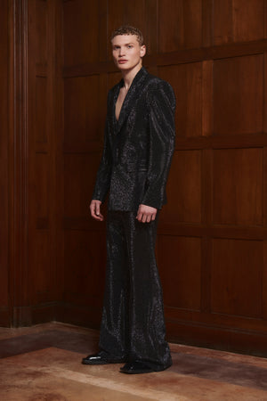
            
                Load image into Gallery viewer, Lester Rhinestone Blazer
            
        