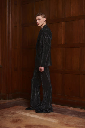 
            
                Load image into Gallery viewer, Lester Rhinestone Blazer
            
        