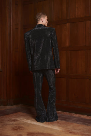 
            
                Load image into Gallery viewer, Leighton Rhinestone Pants Black
            
        