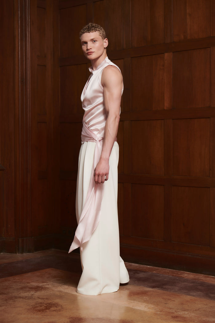Pierson Top Soft Pink SILK