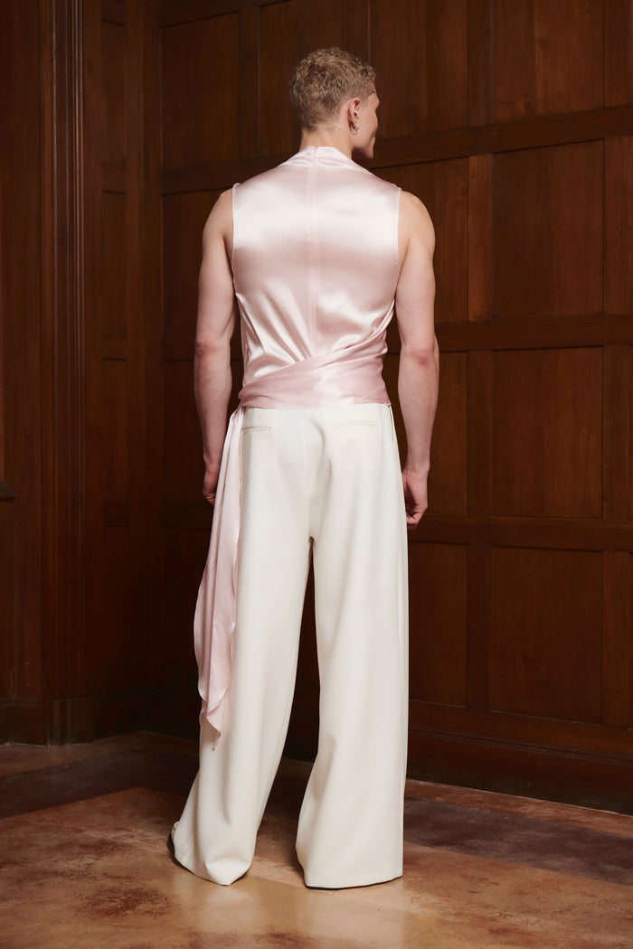 Pierson Top Soft Pink SILK