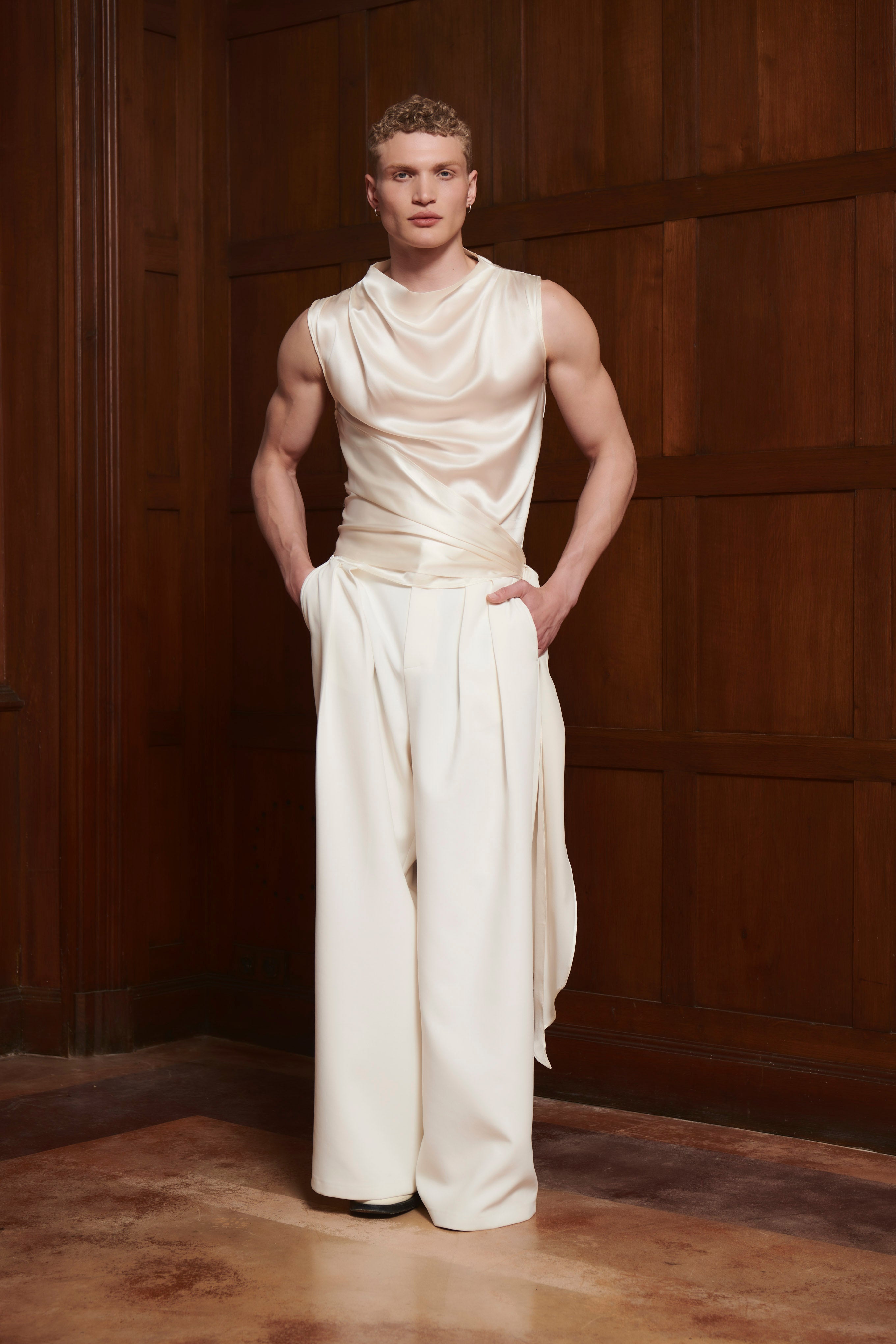 Pierson Top Ivory SILK