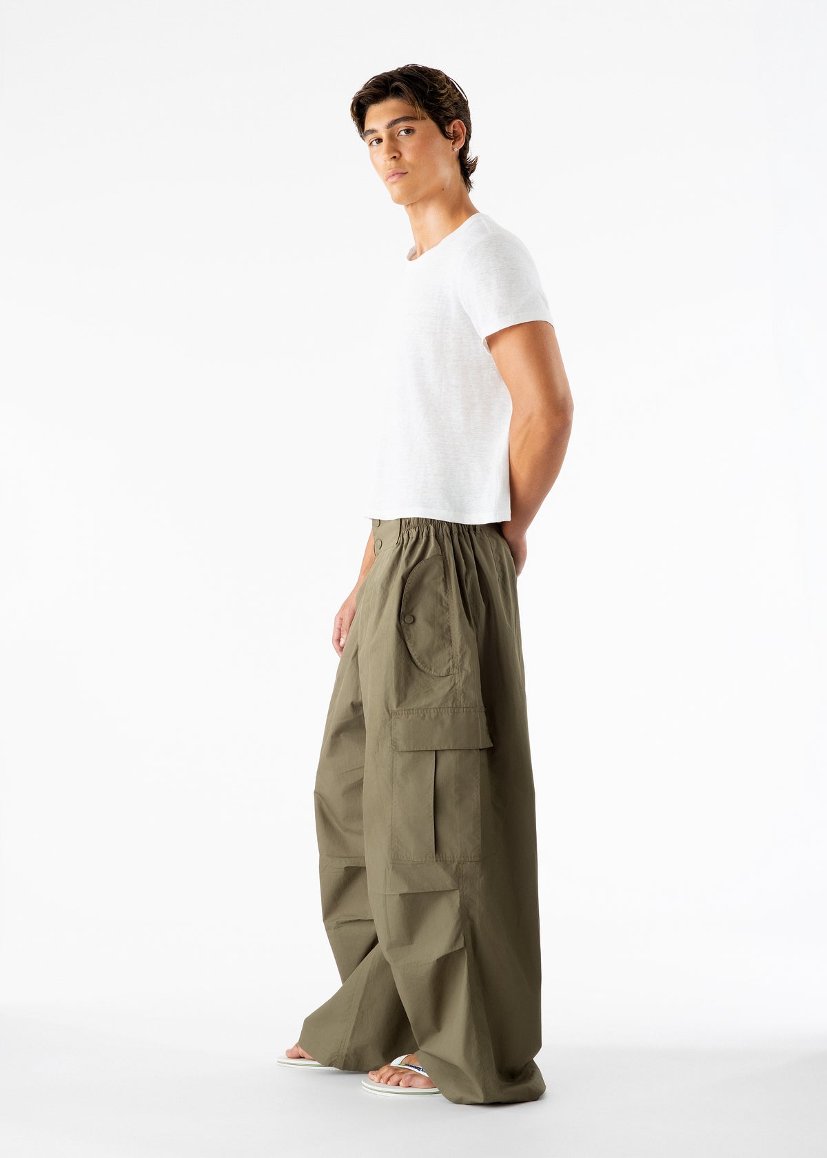 Oren Linen Tee White