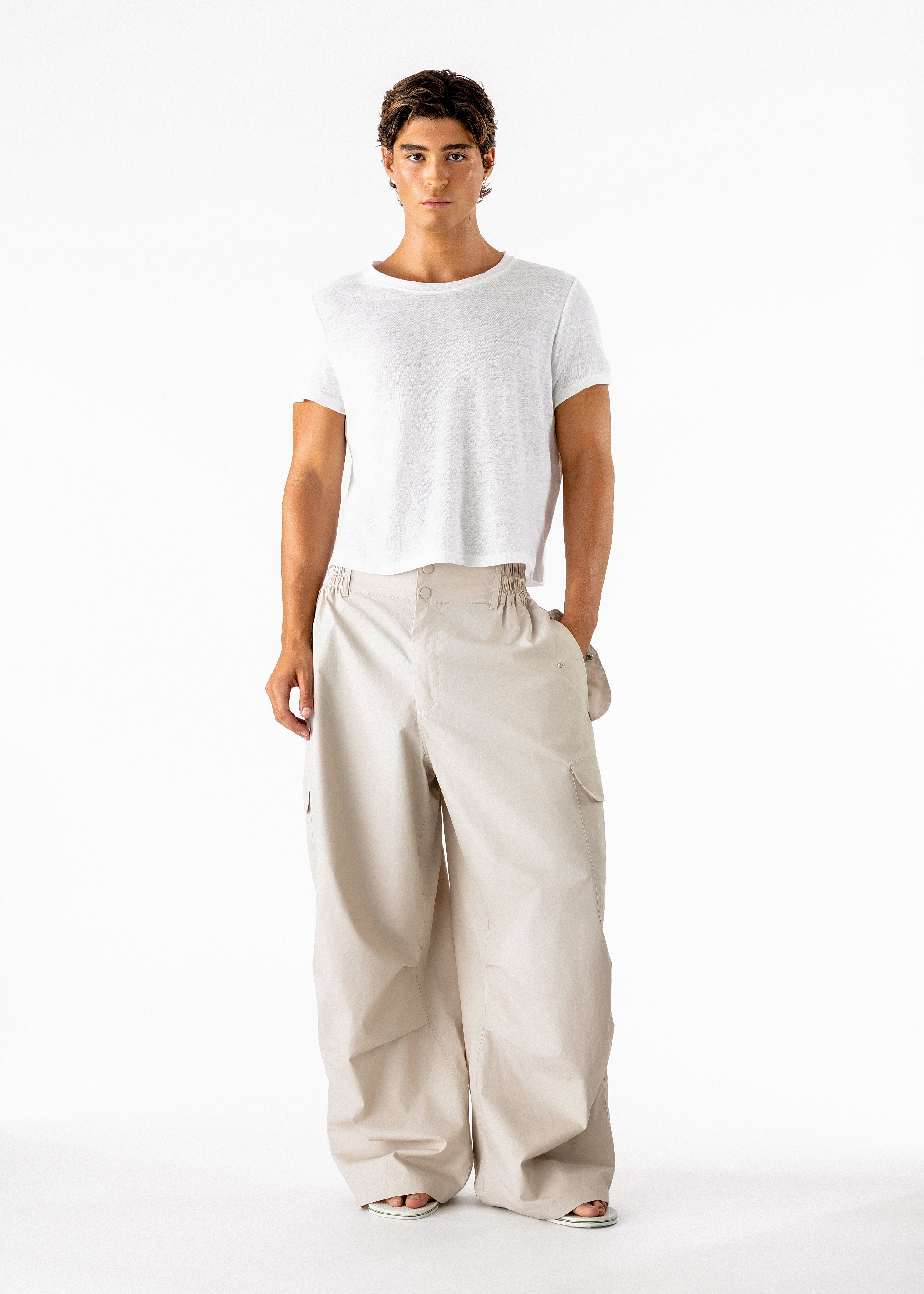 Gague Cargo Pants Stone