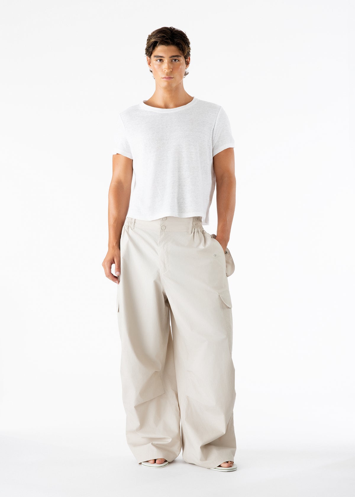 Gague Cargo Pants Stone