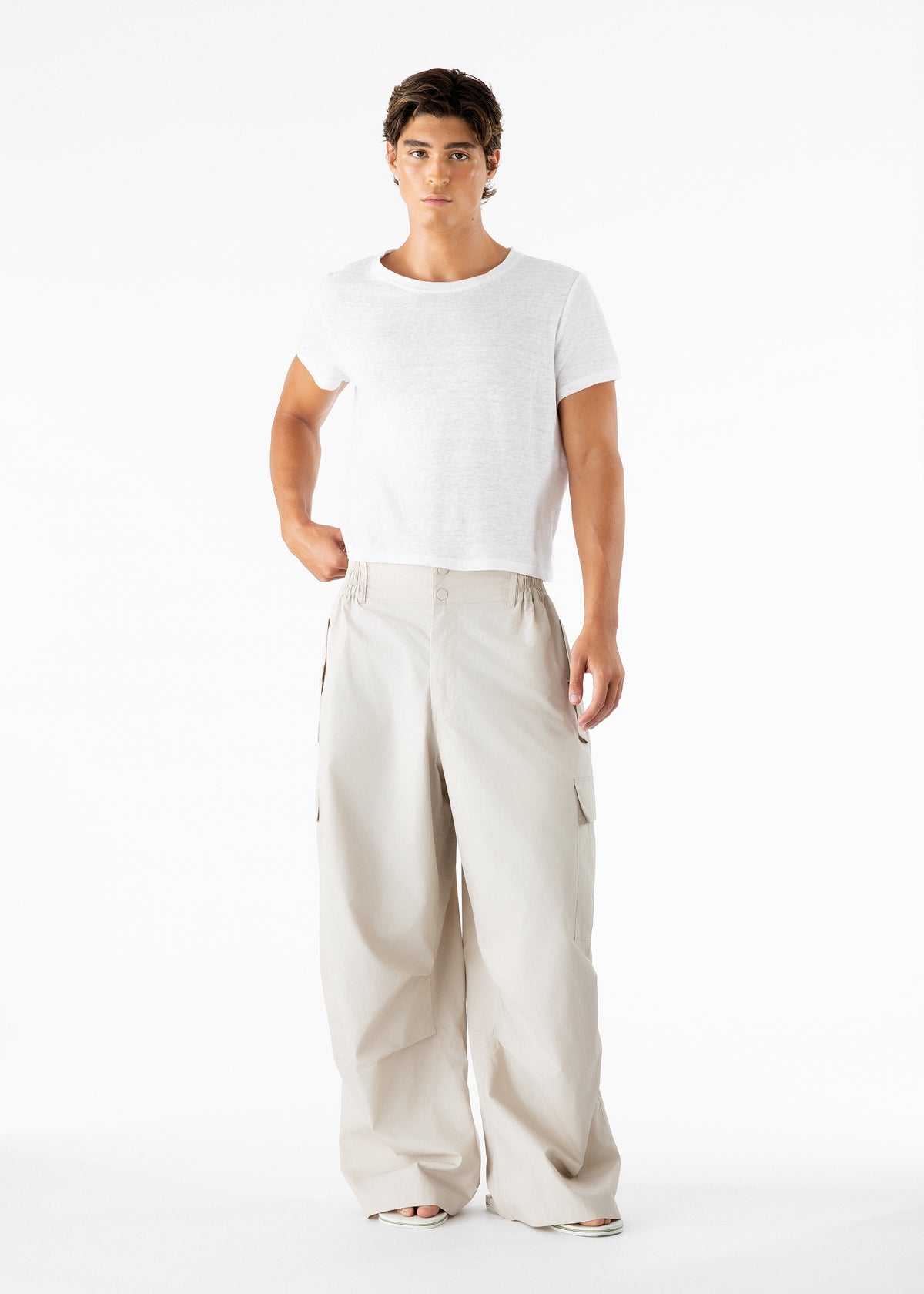 Gague Cargo Pants Stone