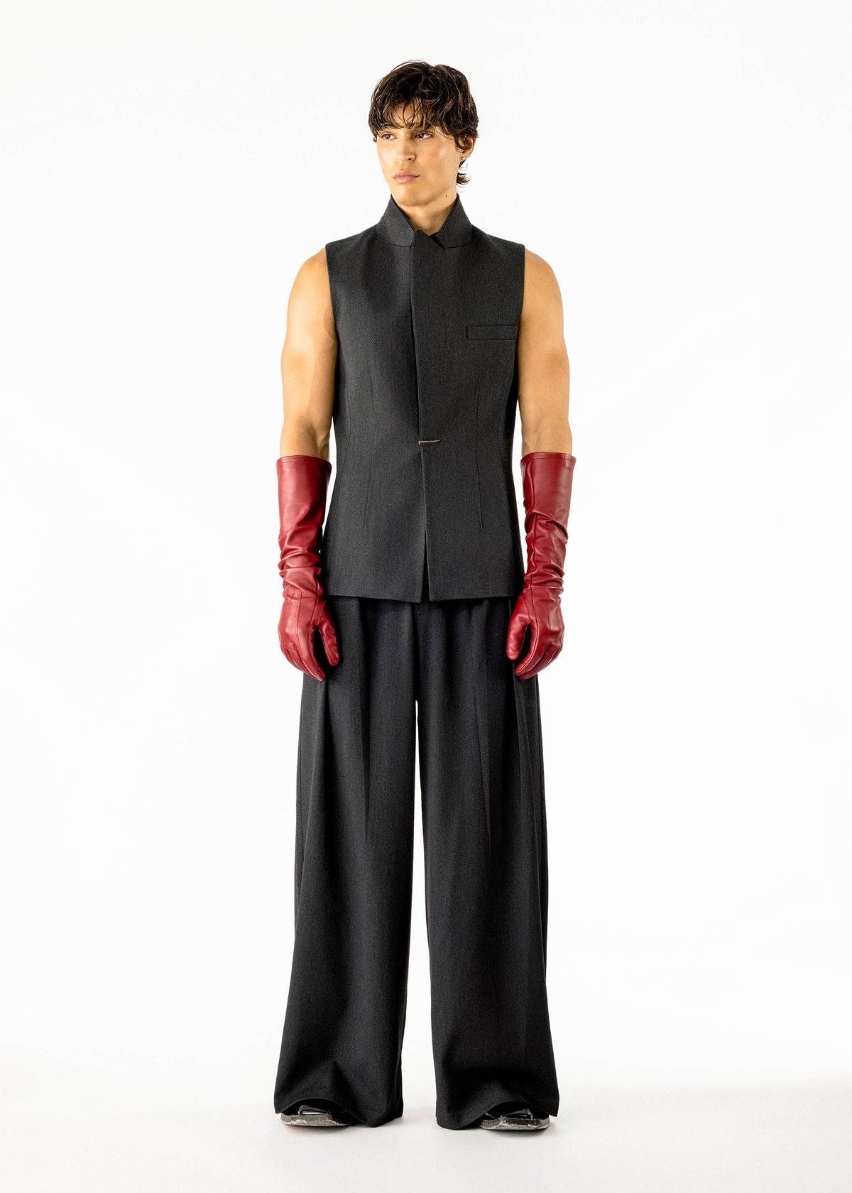 Antonin Gloves Wine Leather
