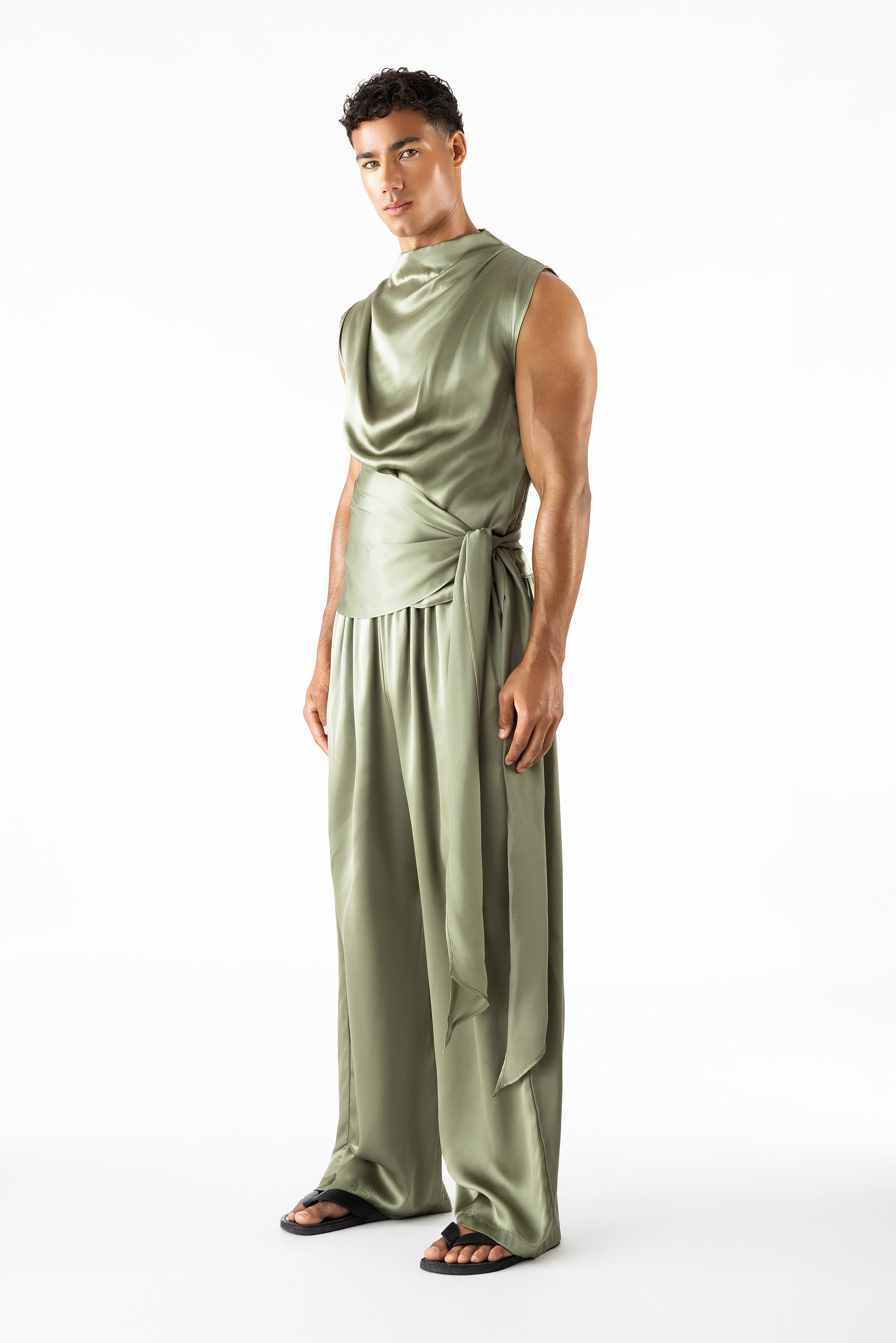 Pierson Top Khaki SILK