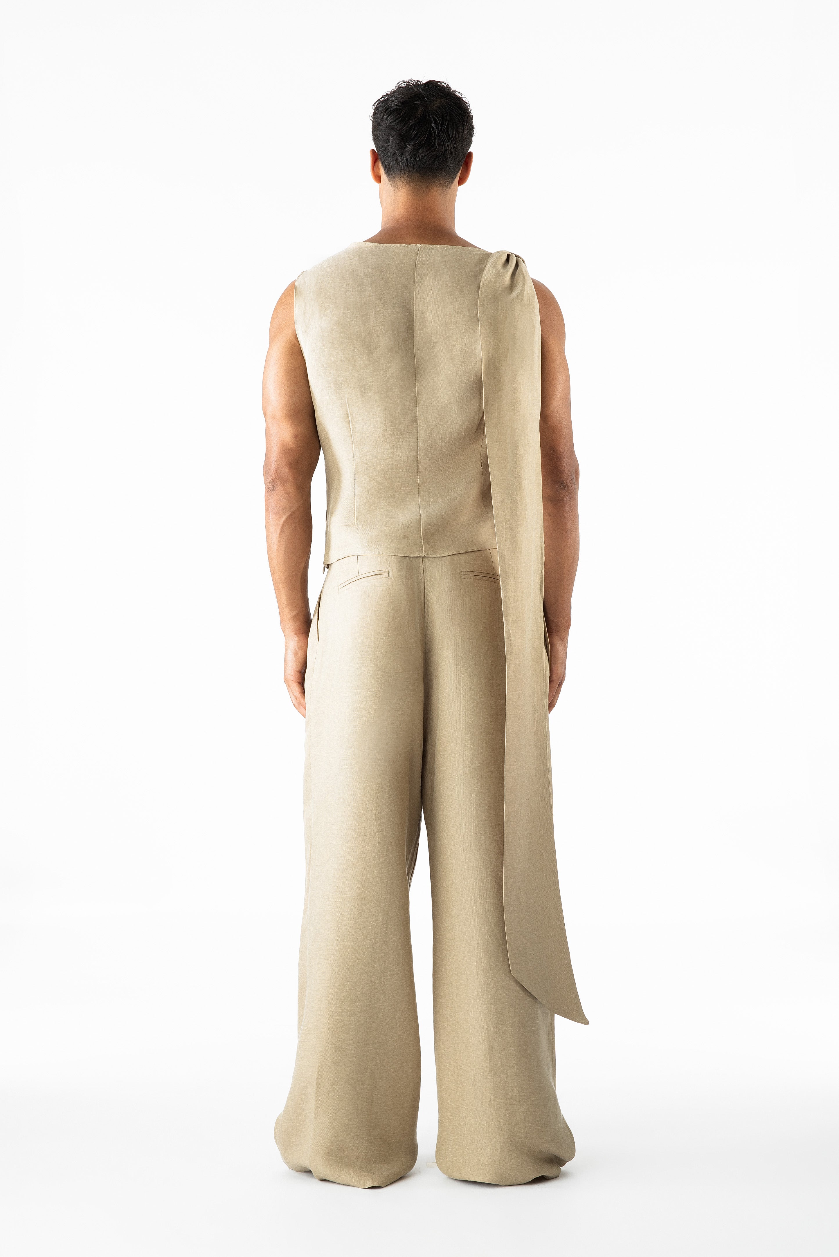 Ash Top Sage Linen