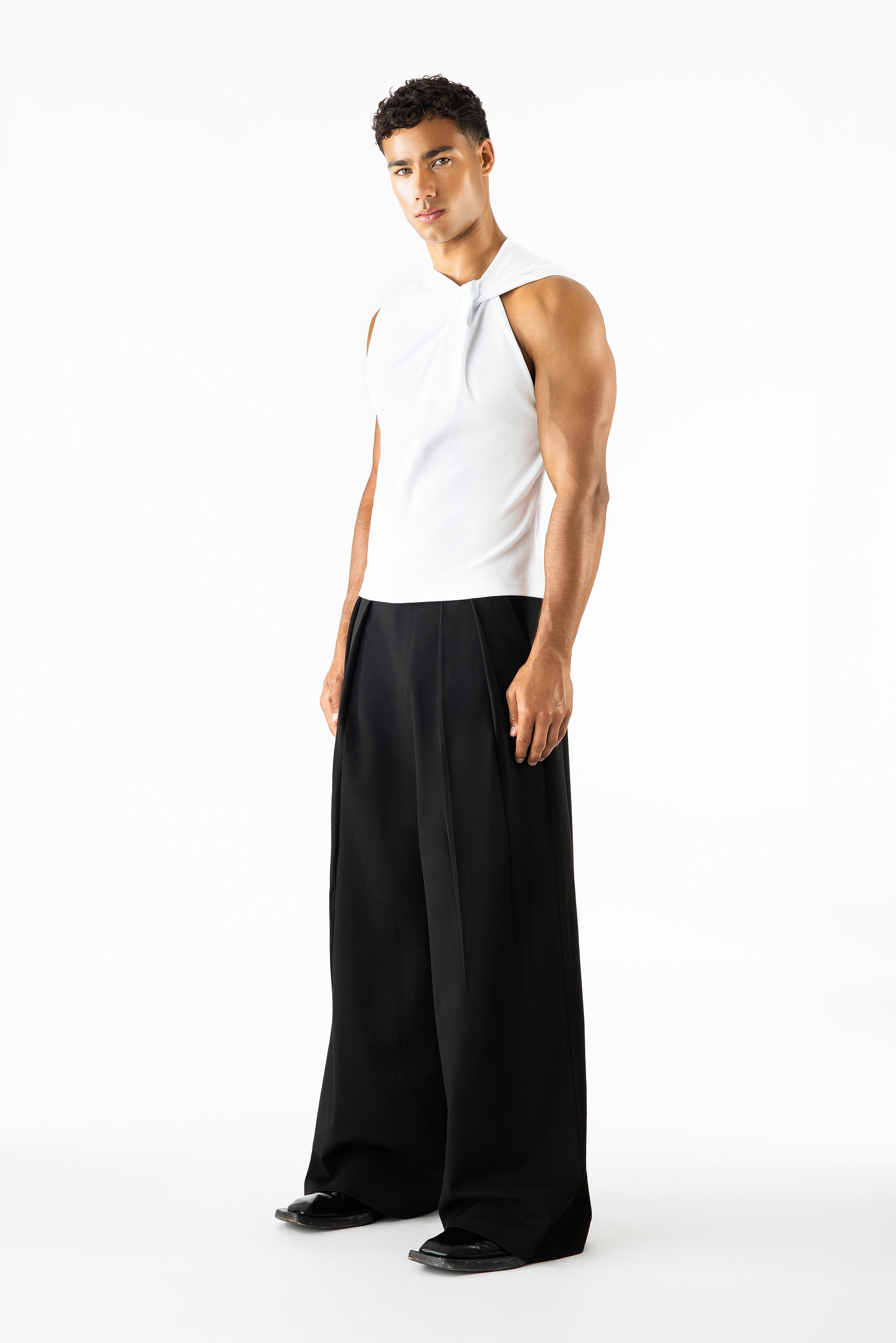 Alix Top White