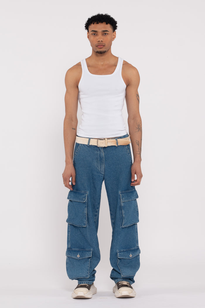 Clement Tank White