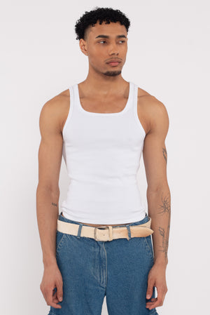 Clement Tank White