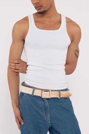 Clement Tank White