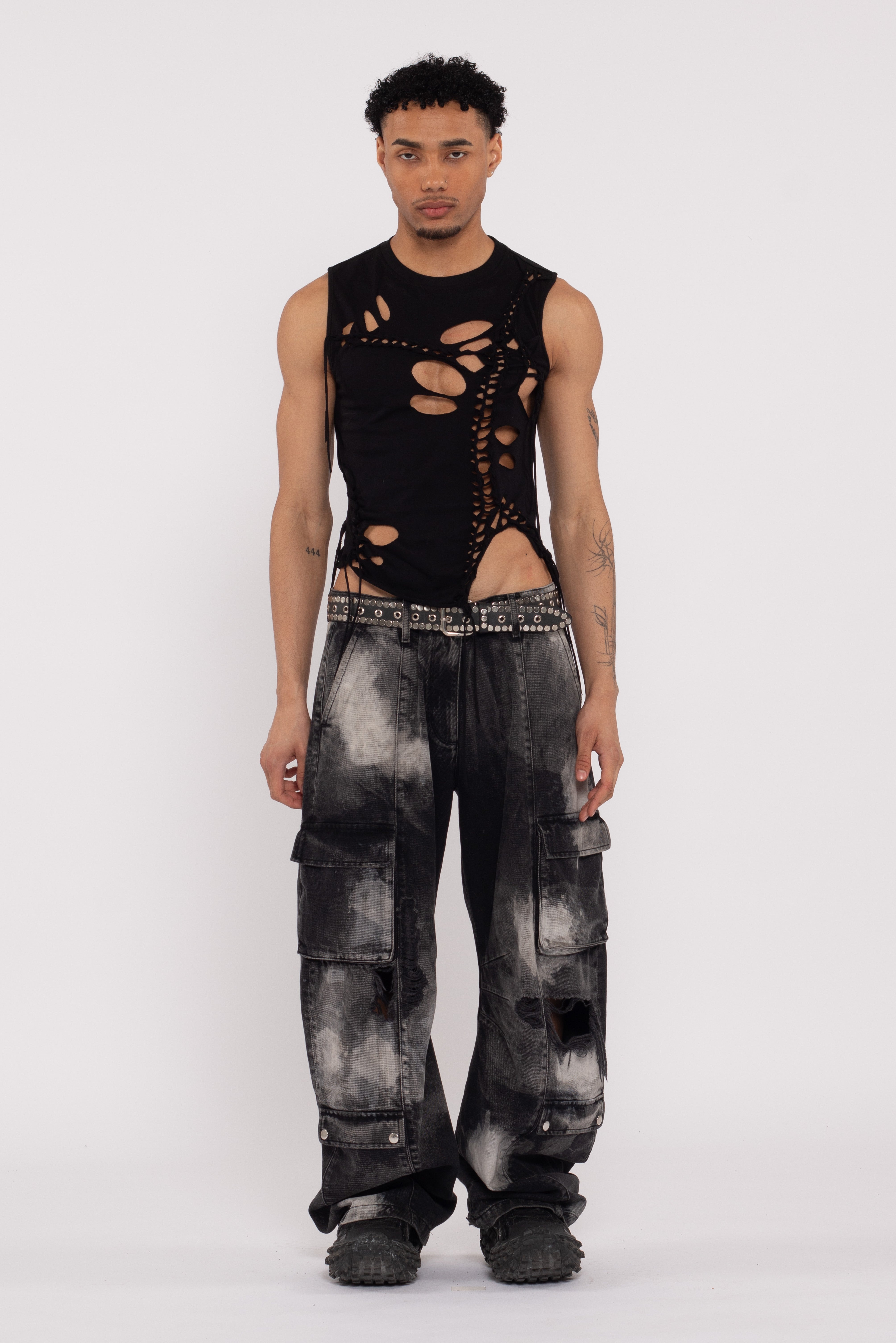 Jacques Braided Top Black