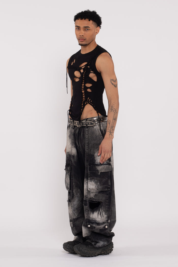 Jacques Braided Top Black
