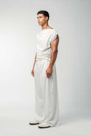 
            
                Load image into Gallery viewer, Julian Top White Stripe
            
        
