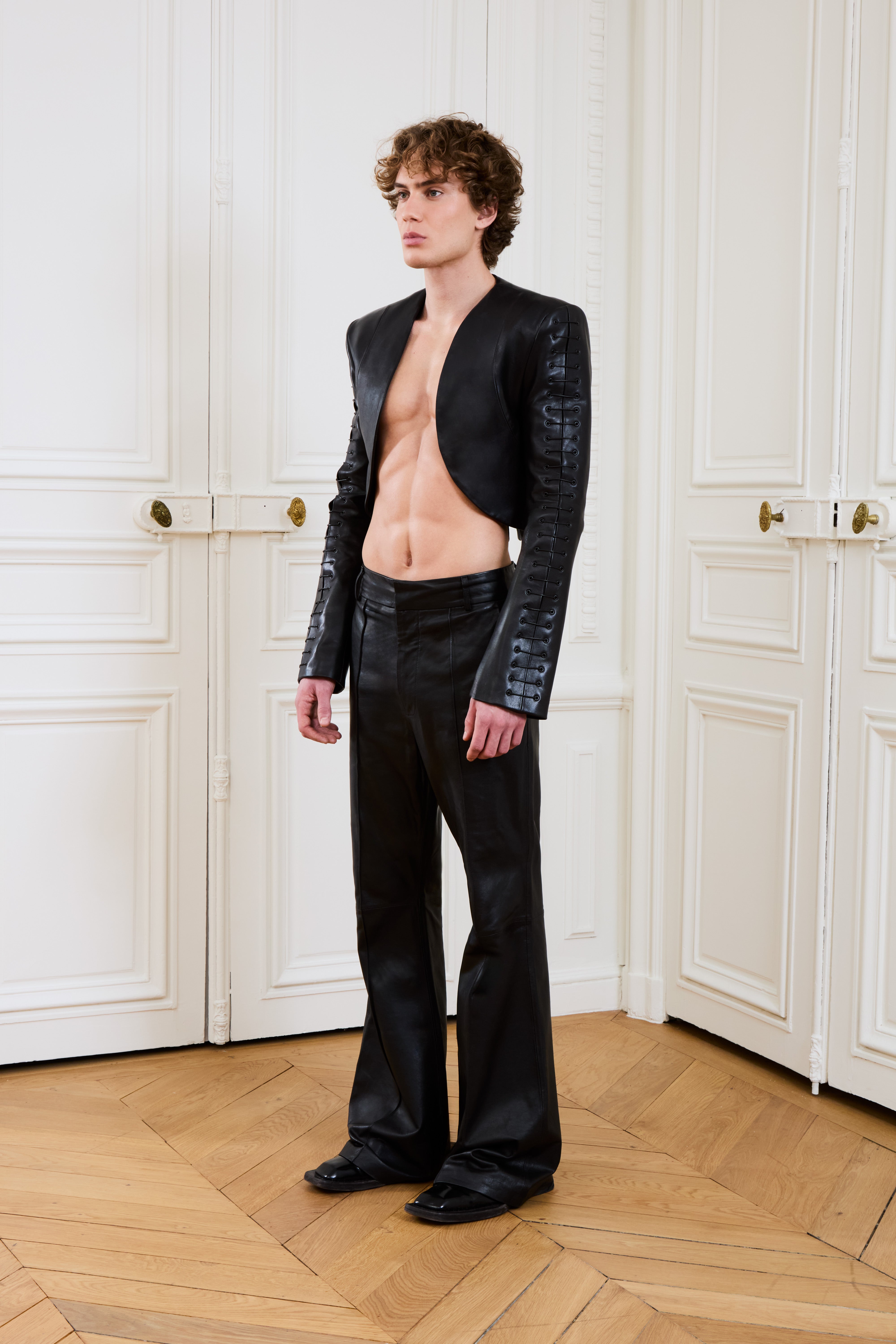 Milo Jacket Black Leather