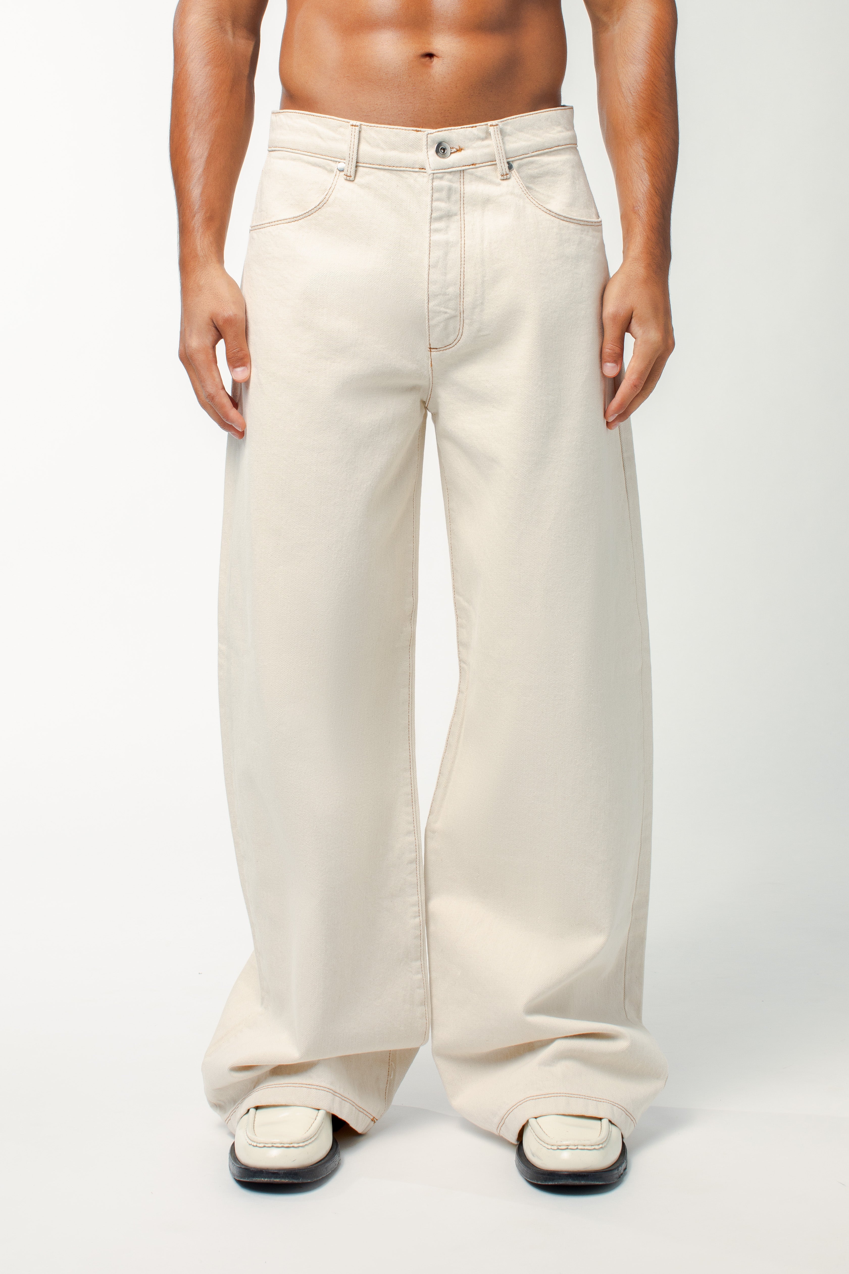 Eliott Ecru Denim – SALT MURPHY