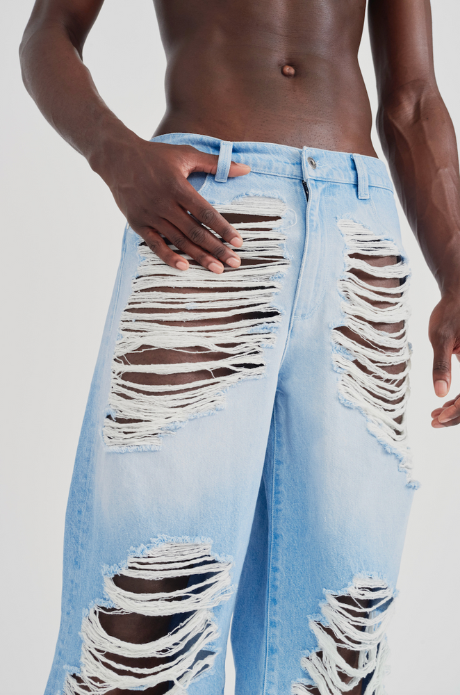 
            
                Load image into Gallery viewer, Maxime Bleached Denim
            
        