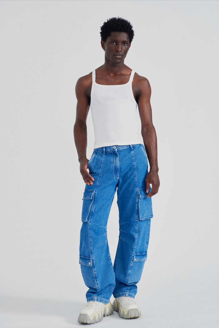 Xavier Tank White