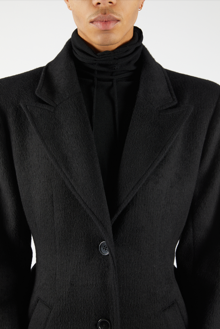 Malek Coat Black
