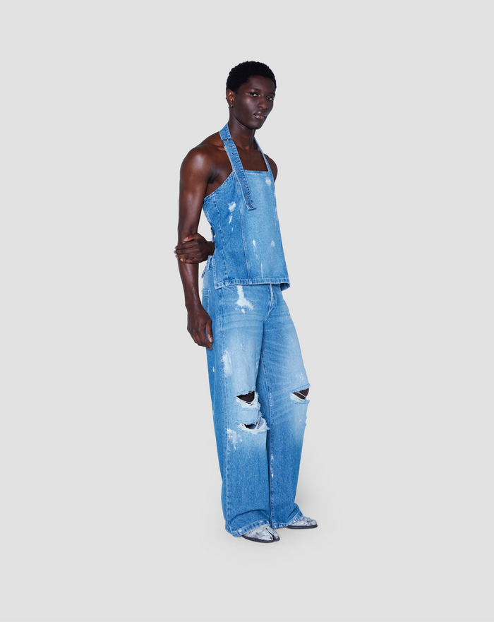 Roy Top Blue Paint Splash
