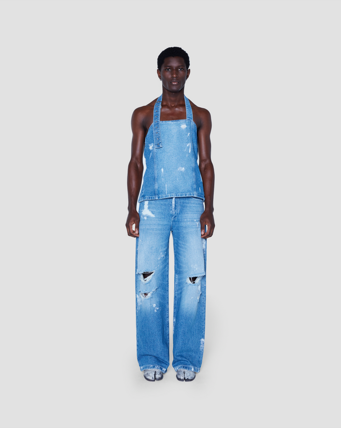 Roy Top Blue Paint Splash