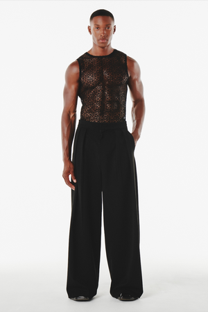
            
                Load image into Gallery viewer, Ash Top Black Lace
            
        