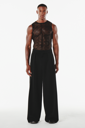 
            
                Load image into Gallery viewer, Ash Top Black Lace
            
        