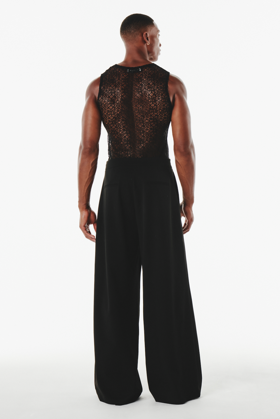 Ash Top Black Lace