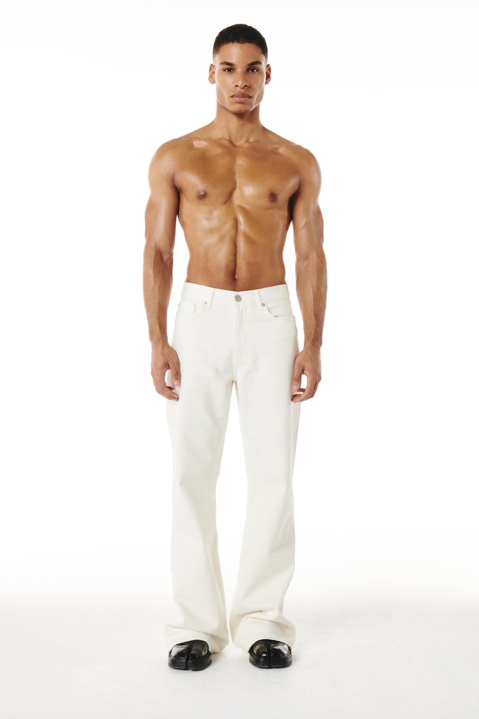 James Denim Pant Ivory