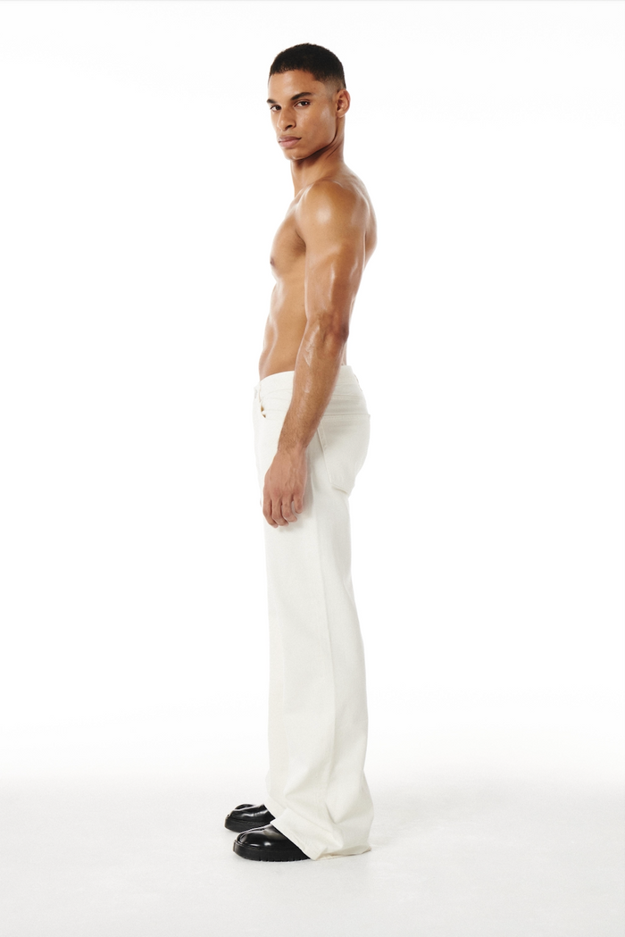 James Denim Pant Ivory