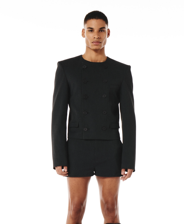 Gustave Blazer Charcoal