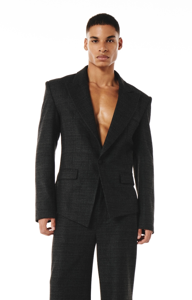 Pierre Blazer Black and White