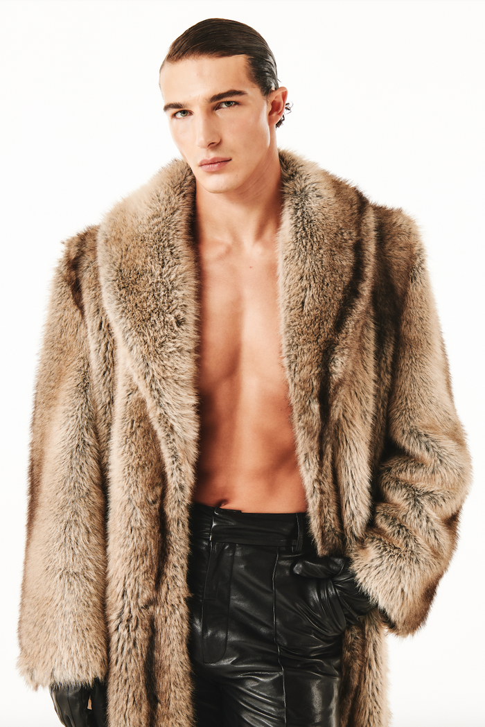 Julius Fur Jacket Natural