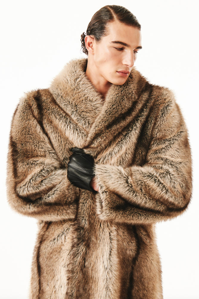 Julius Fur Jacket Natural