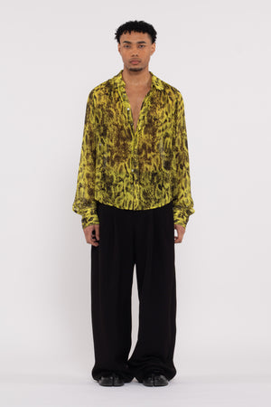 London Yellow Snake Shirt