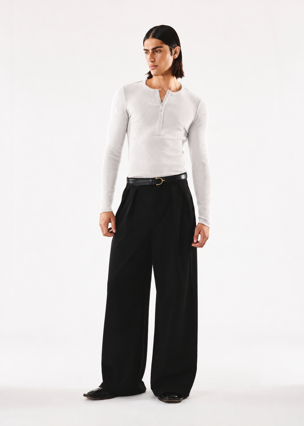OBEN LONG SLEEVE IVORY
