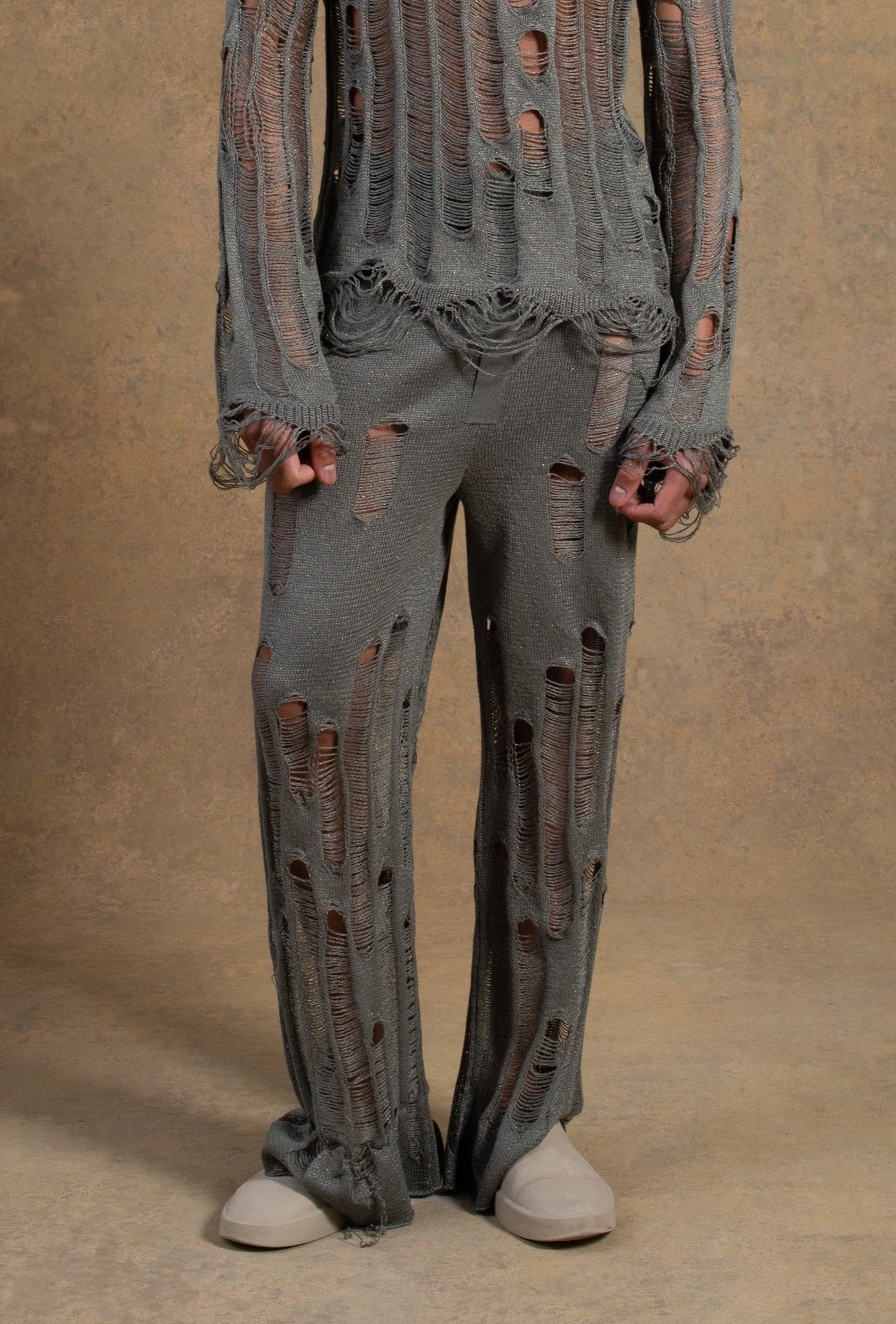 West Knit Pants Khaki