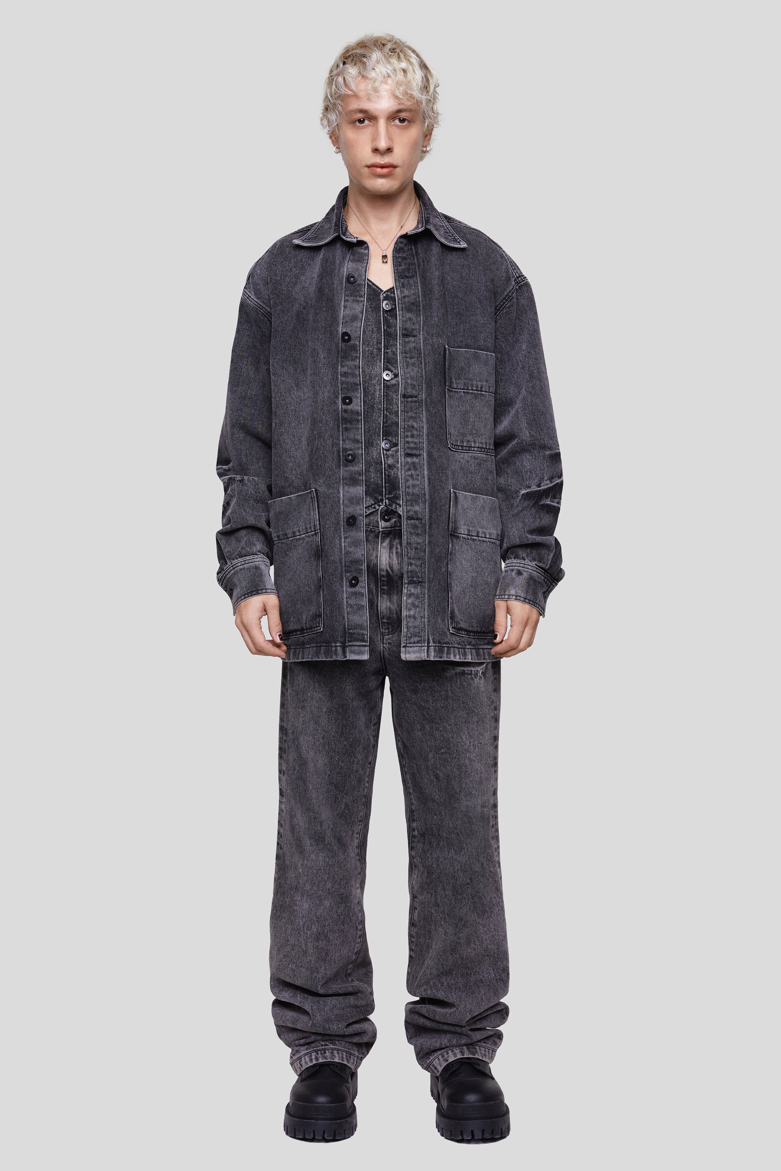 August Acid Wash Jacket