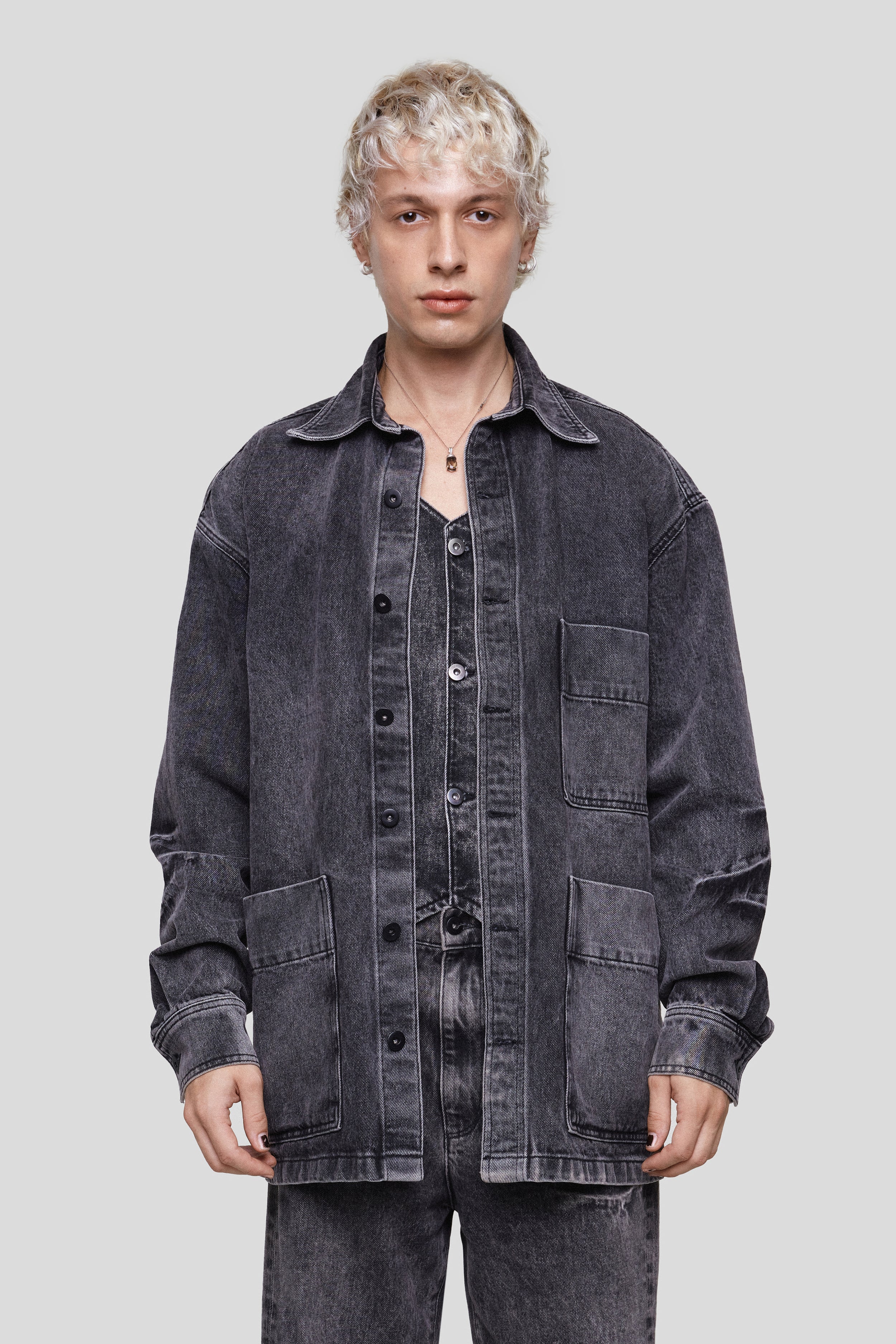 August Acid Wash Jacket