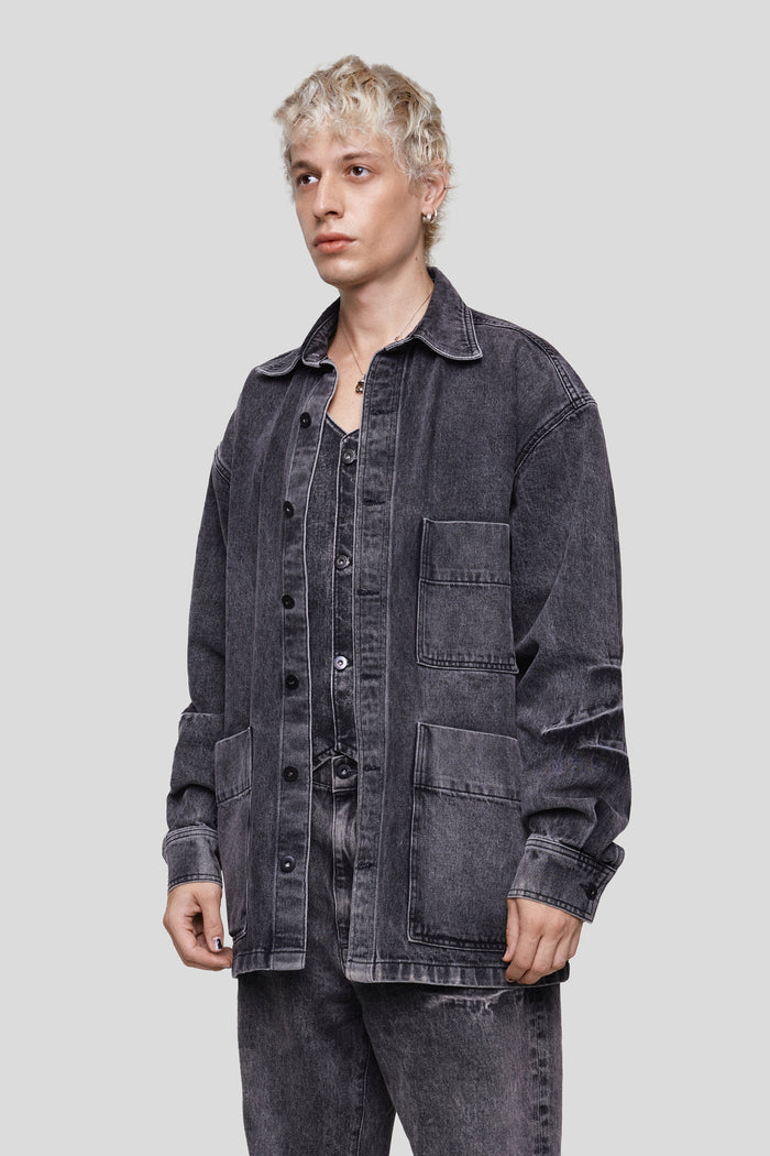 August Acid Wash Jacket