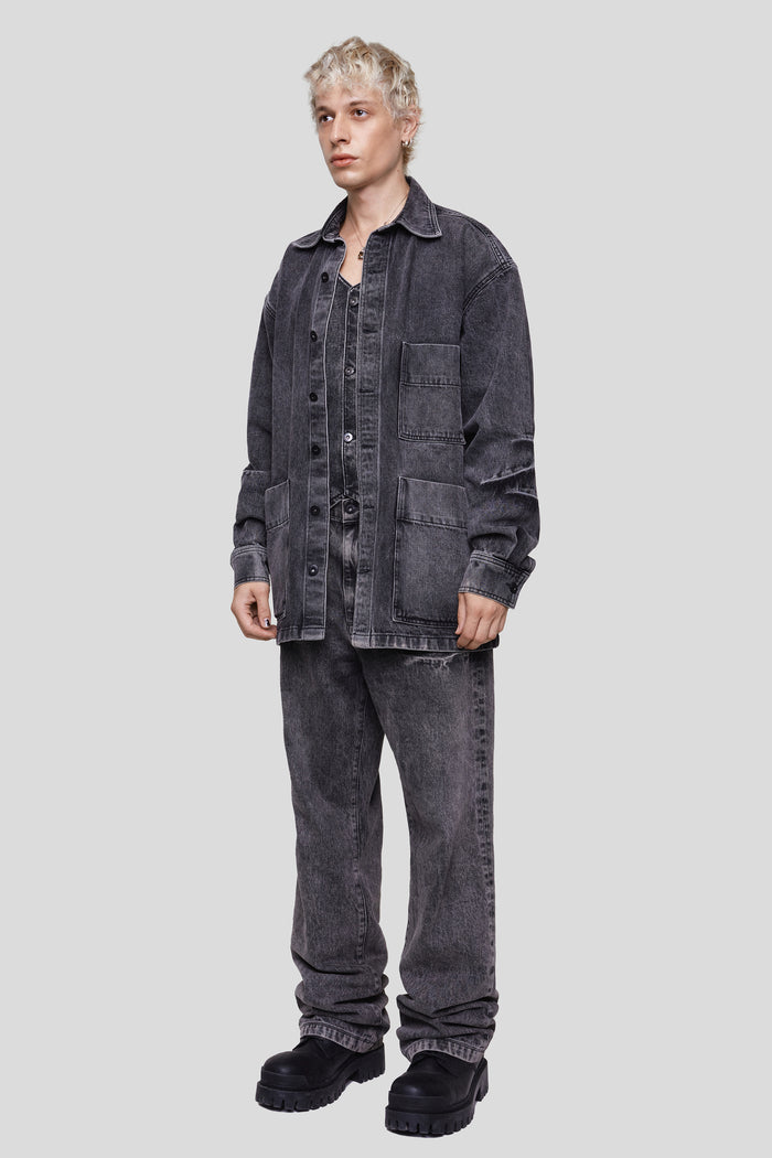 August Acid Wash Jacket
