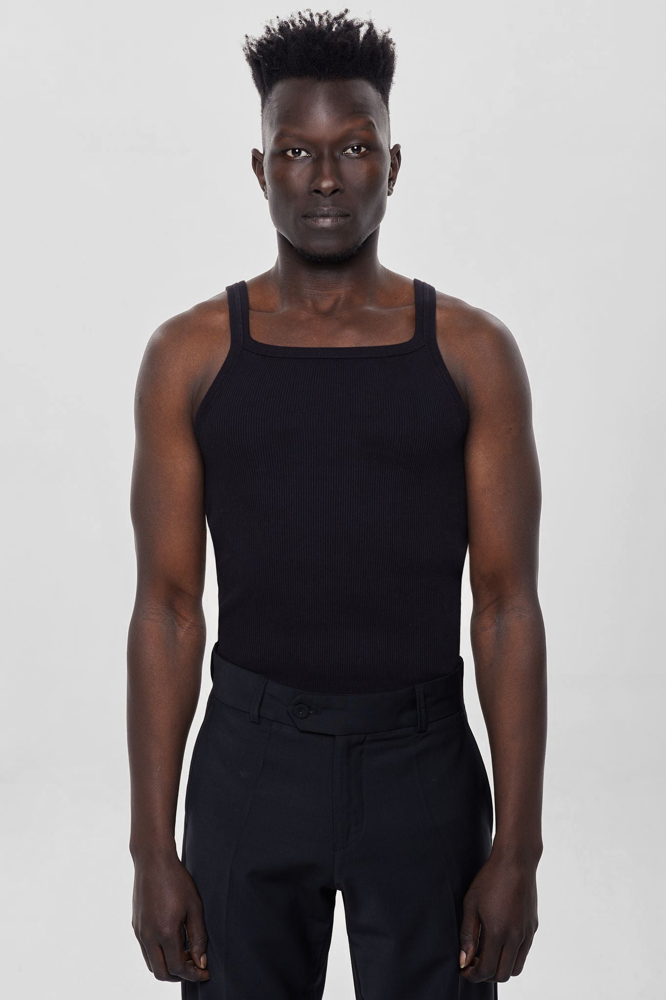 Xavier Tank Top Black