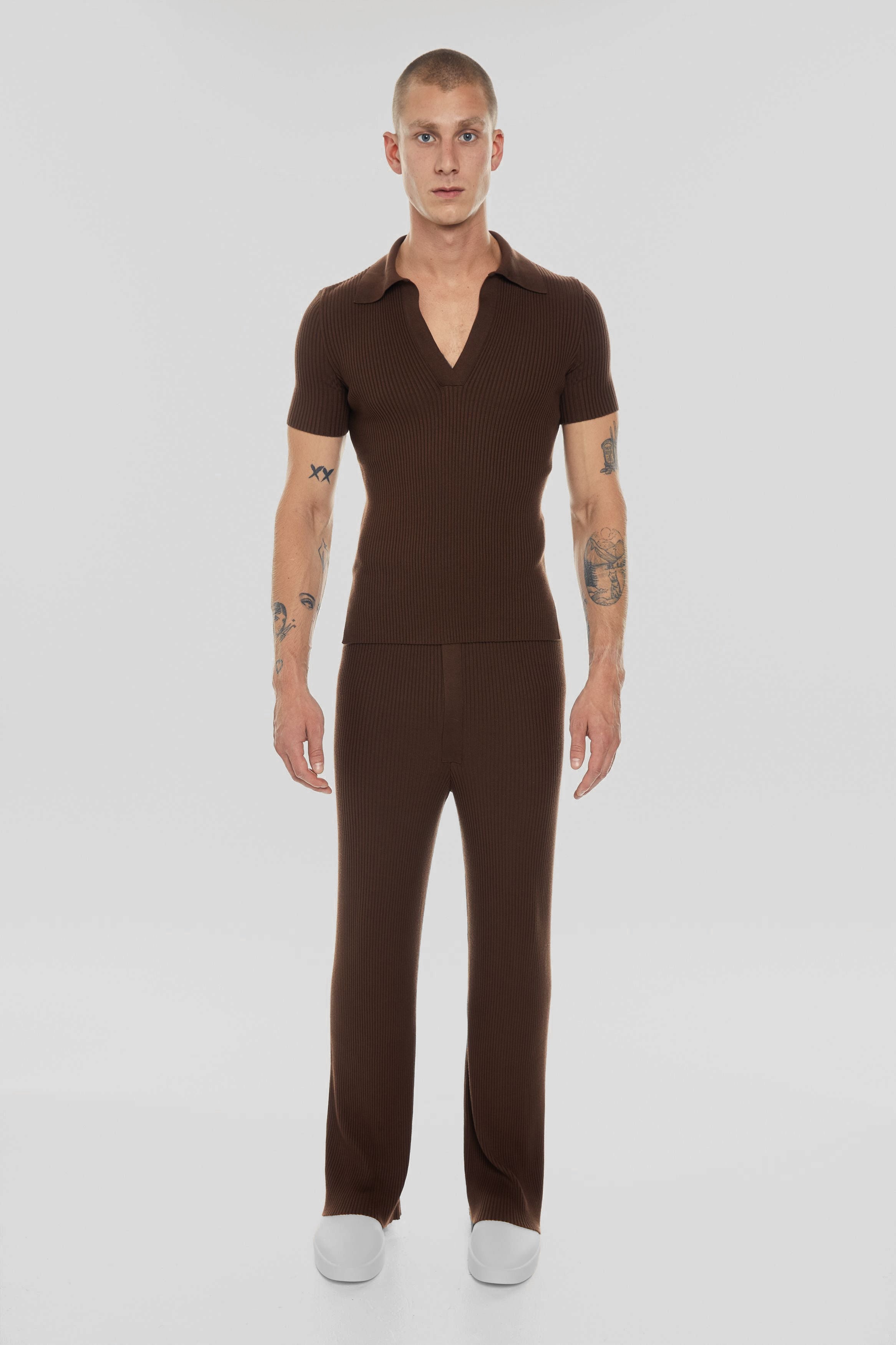 Kyle Knit Pant Chocolate