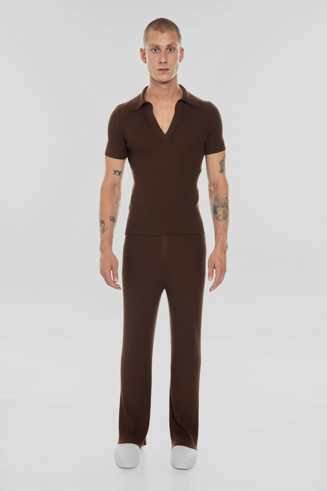 
            
                Load image into Gallery viewer, Kyle Knit Pant Chocolate
            
        